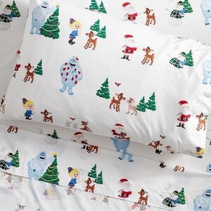 PB Kids Rudolph® Glow-in-the-Dark Sheet Set - Twin